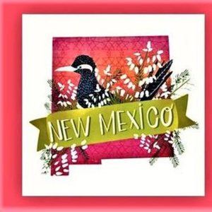 New Mexico 100% Cotton Fabric Wall or Quilt Panel